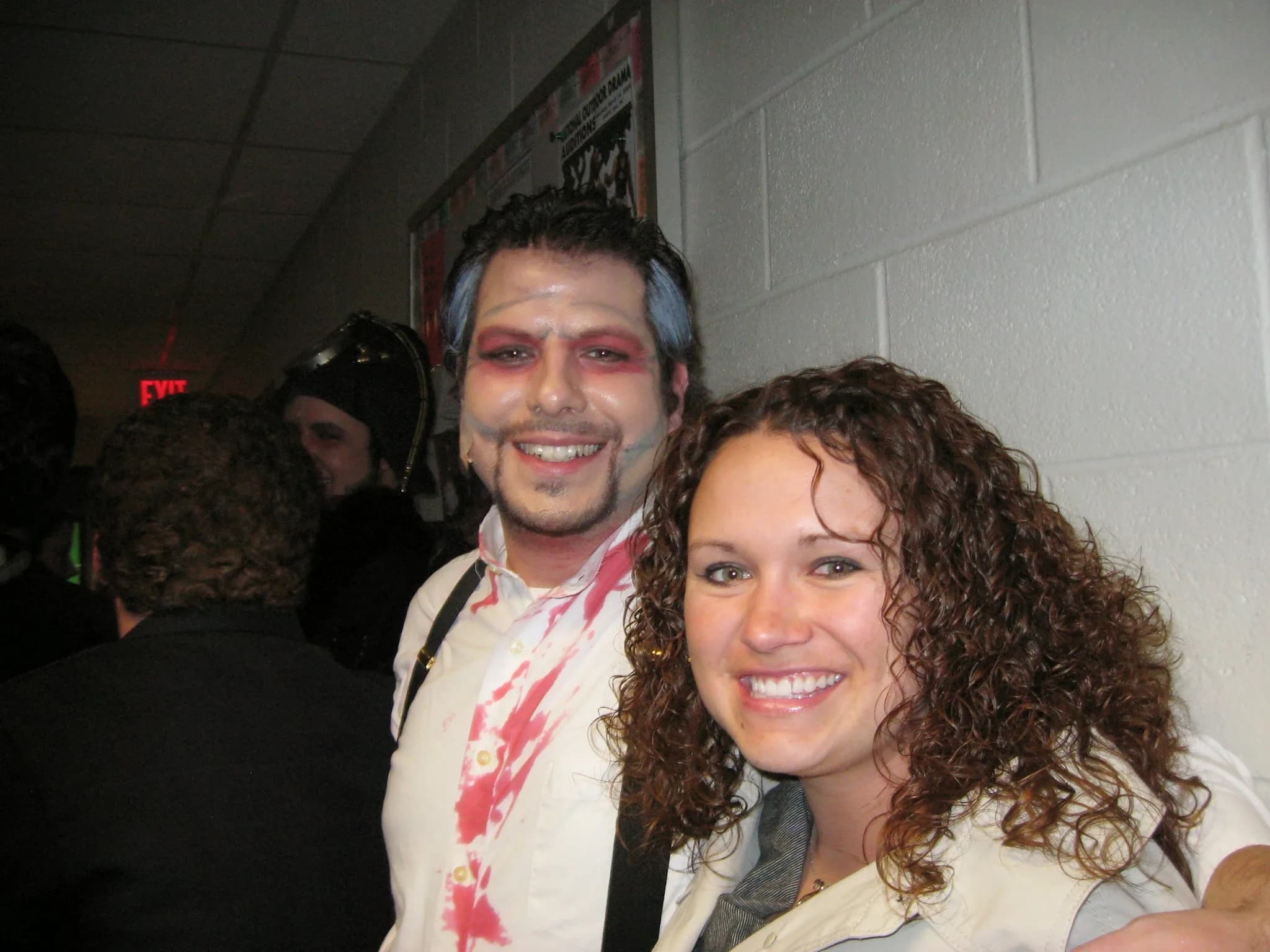 Sweeney Todd backstage, JSU 2009