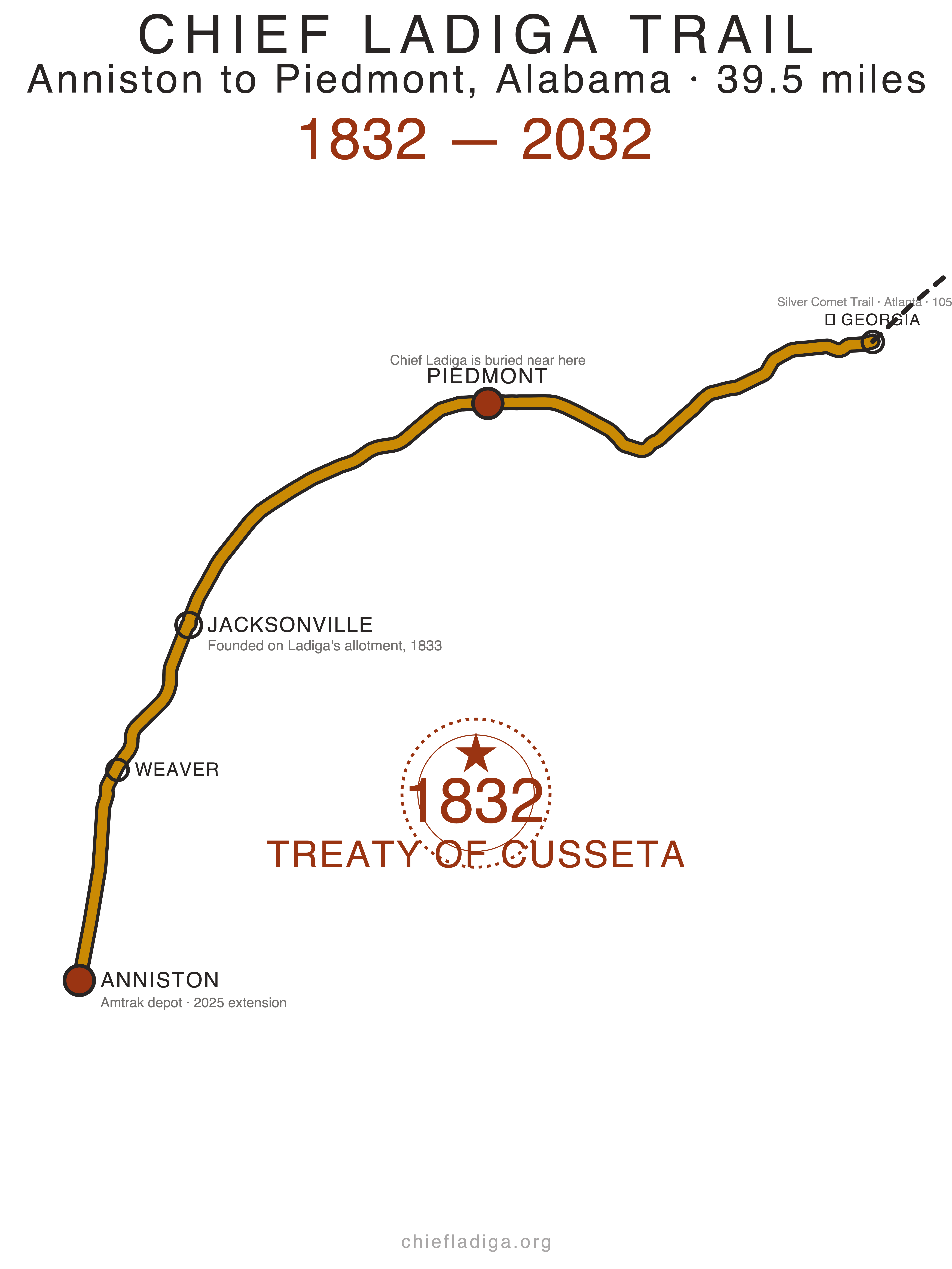 CLT Trail Map Print